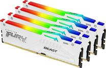 Operatiivmälu (RAM) Kingston Fury Beast RGB White KF560C40BWAK4-64, DDR5, 64 GB, 6000 MHz