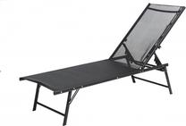 Lauko gultas 4Living Ramona 300564, juoda sp., 160 cm x 55 cm x 94 cm