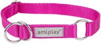 Ошейник для собак Amiplay Samba, розовый цв., 400 - 600 мм x 25 мм, 40-60