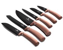 Kööginugade komplekt Berlinger Haus Metallic Line Rose Gold Edition 2558, 6 tk