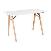 Stalas House Nordic House Nordic, balta sp./medžio sp., 120 cm x 60 cm x 75.5 cm
