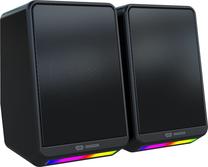 Kompiuterinė kolonėlė Mozos MINI-S4-RGB, juoda sp., 6 W