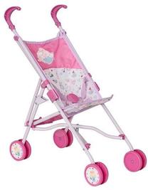 Коляска для кукол Zapf Creation Baby born Umbrella, белый цв./розовый цв.