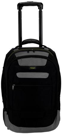Portatīvo datoru soma ar riteņiem Targus City Gear, melna krās./pelēka krās., 15.6"
