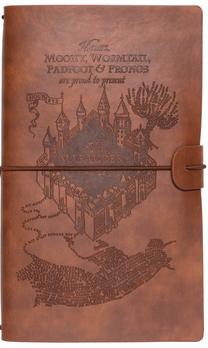 Užrašų knygelė Harry Potter Travel, ruda sp.