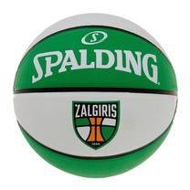 Krepšinio kamuolys Spalding Žalgiris, 5 dydis, balta sp./žalia sp.