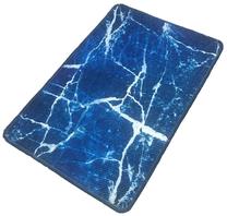 Vonios grindų kilimėlis Foutastic Denim, mėlyna sp./balta sp., 60 cm x 40 cm
