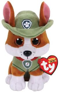 Mīkstā rotaļlieta TY Beanie Boos Paw Patrol Tracker, daudzkrāsaina, 15 cm
