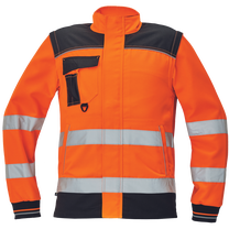 Darba jaka vīriešu Cerva Knoxfield HV 290, oranža krās., 48 izmērs