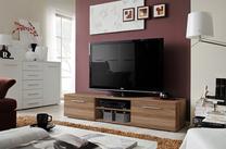 TV staliukas ASM Bono II Plum, rudas, 180 cm x 45 cm x 35 cm