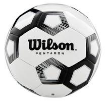 Футбольный мяч Wilson Pentagon, 4 размер, белый цв./черный цв.