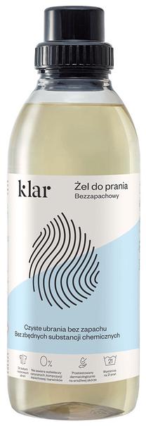 Skalbimo gelis Klar Odorless, 0.75 l