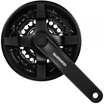 Švaistiklis Shimano Deore Crankset FC-TY301, aliuminis/plienas, juoda sp.
