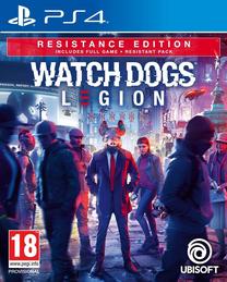 PlayStation 4 (PS4) spēle Ubisoft Watch Dogs Legion Resistance Edition, angļu