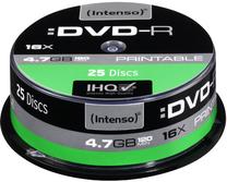 Ierakstāms kompaktdisks Intenso, 4.7 GB, 25gab.