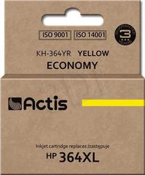 Rašalinio spausdintuvo kasetė Actis Standard KH-364YR, geltona sp., 12 ml