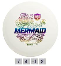 Диск для гольфа Discmania Mermaid 7/4/-1/2 851DM957445W, белый цв.