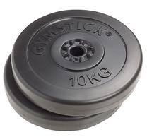 Diskinis svoris Gymstick Vinyl, 2 x 10 kg