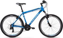 Velosipēds kalnu Kross Hexagon 1.0, 26 ", 14" rāmis, sudraba krās.