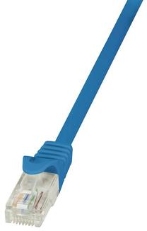 Провод Logilink CAT 5e U/UTP RJ-45 8P8C, RJ-45 8P8C, 10 м, синий цв.