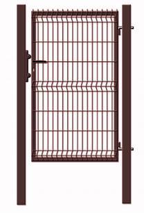 Segmenttäidisega väike värav Garden Center, 100 cm x 153 cm, pruun v.
