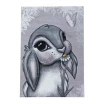 Ковер комнатные Ayyildiz Funny Rabbit, серый цв./розовый цв., 230 см x 160 см