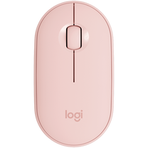Belaidė kompiuterinė pelė Logitech Pebble M350, rožinė sp.