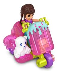 Комплект Mattel Polly Pocket Polly Pocket Frosty Scooter HKV59, многоцветный