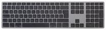 Klaviatūra Matias Mac Space Gray, UK, juoda sp./pilka sp. Prekė su pažeista pakuote.
