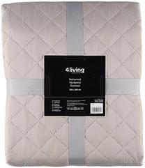Lovatiesė 4Living Elle, smėlio sp., 250 cm x 260 cm