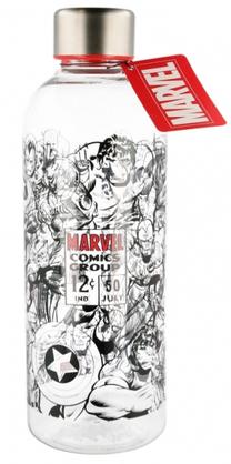 Ūdens pudele Stor Marvel 01422ST, caurspīdīga krās., plastmasa, 0.850 l