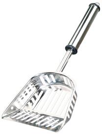 Pildvielas lāpstiņa Trixie Litter Scoop, 0.141 kg, nerūsējošais tērauds, Sudraba krās.