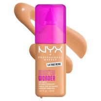 Skystas makiažo pagrindas NYX Professional Makeup MakeEm Wonder, 14 true beige, 30 ml