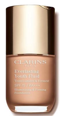 Skystas makiažo pagrindas Clarins Everlasting Youth Fluid, SPF 15, 107 beige, 30 ml
