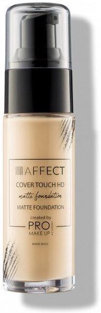 Skystas makiažo pagrindas Affect Cover Touch HD, tone 1, 27 ml