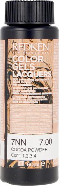 Kраска для волос Redken Color Gels Lacquers, 7nn cocoa powder цв., 7NN Cocoa Powder, 60 мл