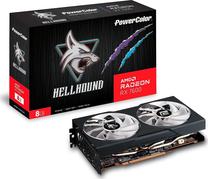 Видеокарта PowerColor AMD Radeon RX 7600 Hellhound, 8 ГБ, GDDR6