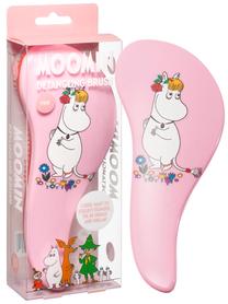 Plaukų šepetys Moomin, rožinė sp.