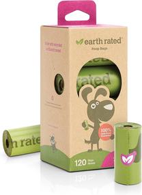 Maisiņi izkārnījumu savākšanai Earth Rated Poop Bags 521694, 120 gab. zaļa krās.
