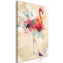 Reprodukcija Artgeist Watercolor Flamingo, g-c-0281-b-a, 60 cm x 90 cm