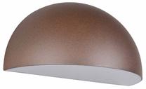 Sieninis lauko šviestuvas Trio Maas, 10W, E27, IP44, ruda sp., 27 cm x 14 cm
