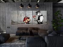 Reprodukcija Artgeist Mario Bros On Concrete N7103, 200 cm x 80 cm