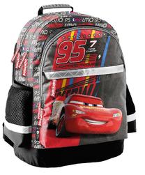 Skolas mugursoma Paso Disney Cars 11P-035005, melna krās./sarkana krās./pelēka krās., 38 cm x 30 cm x 17 cm