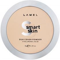 Kompaktinė pudra Lamel Smart Skin Silk Cover, šviesiai ruda sp., 401 porcelain, 8 g