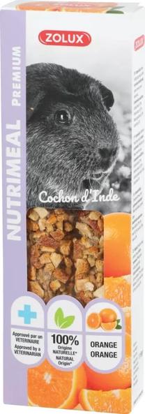 Barība grauzējiem Zolux Nutrimeal with Orange, grauzējiem, 0.115 kg, 3 gab.