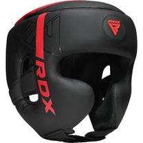 Bokso šalmas RDX Head Guard F6 HGR-F6MR-XL, juoda sp./raudona sp., XL