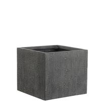 Gėlių vazonas 1059676, keramika, 31 cm x 31 cm, Ø 31 cm, juoda sp.