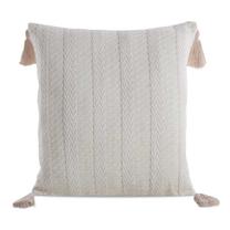 Наволочка для декоративной подушки Boho 8, кремовый цв., 45 см x 45 см