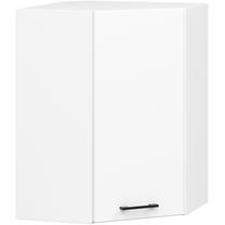 Kampinė pakabinama virtuvės spintelė Akord Furniture Factory Oliwia H720, balta sp., 60 cm x 30 cm x 72 cm