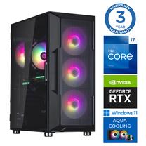 Stacionārs dators Intop RM60120 Intel Core i7-14700F, DDR5 16 GB, SSD+HDD 500 GB 2 TB, Nvidia GeForce RTX5050 8 GB GDDR6, Windows 11 Home